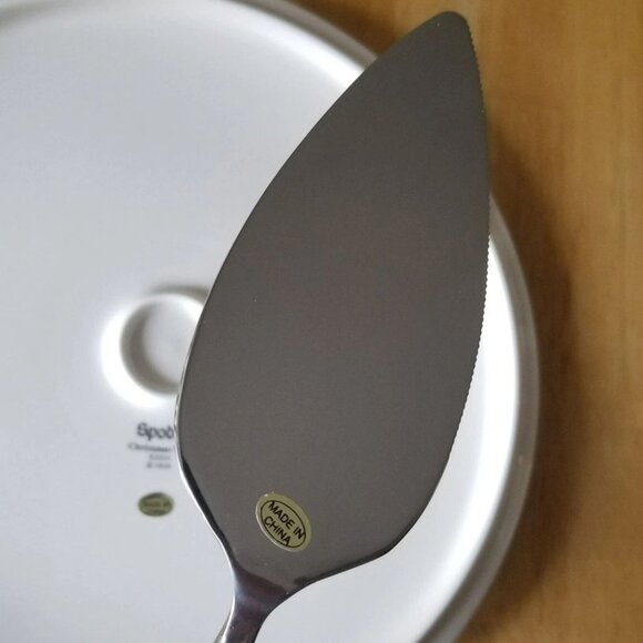 New Spode Christmas Tree Cake Plate and Server - Picture 5 of 9